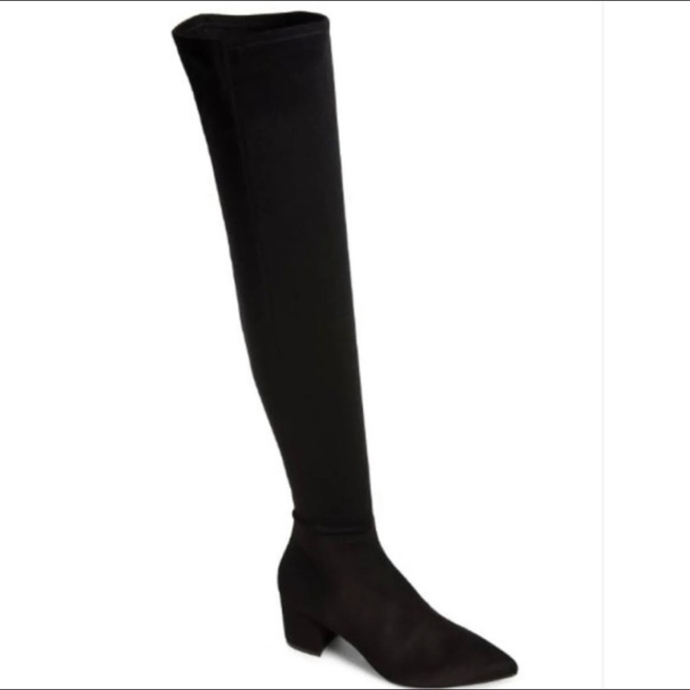 Steve Madden Black Over-the-Knee Boots